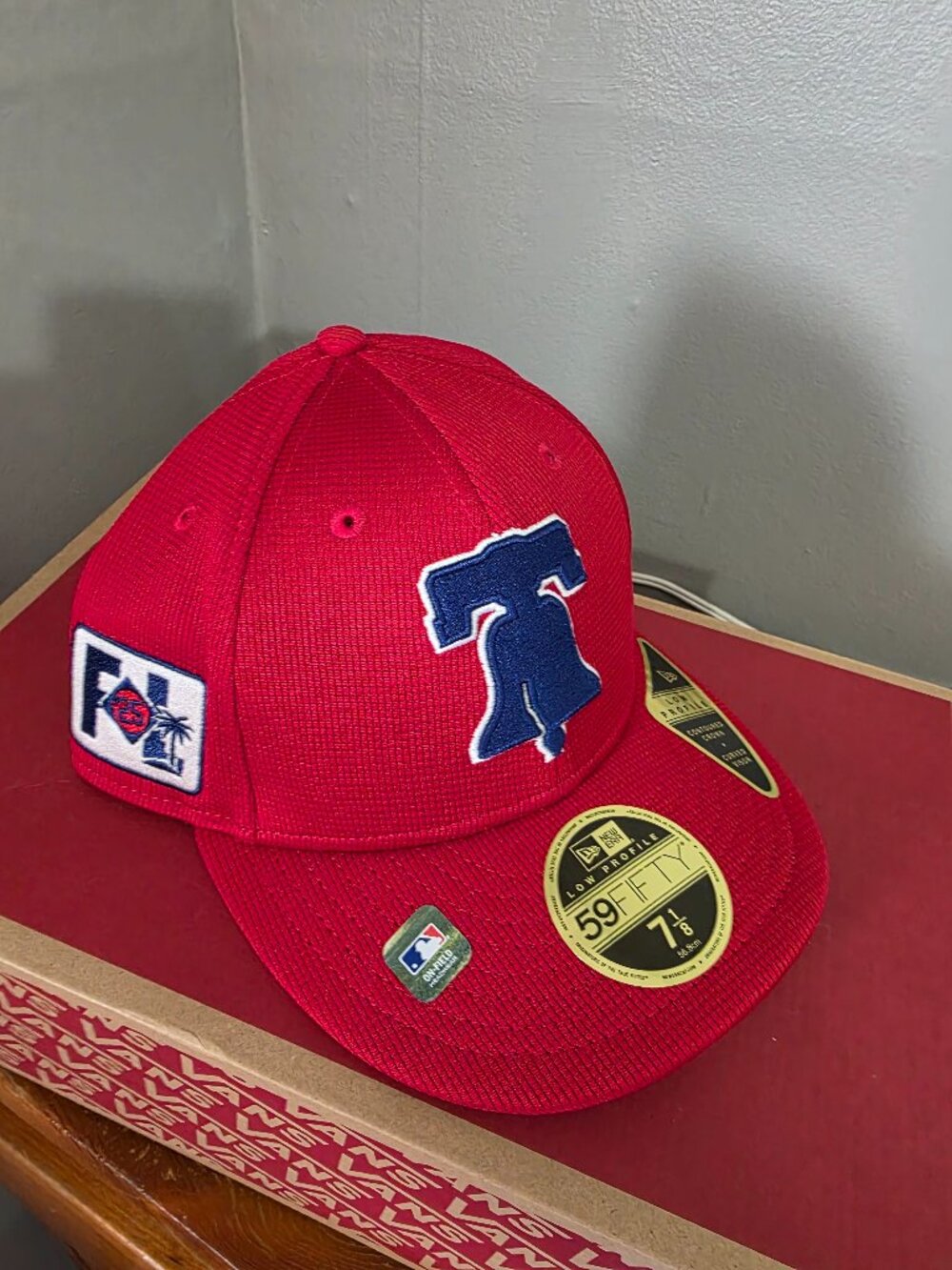 New Era 59Fifty On Field Philadelphia Phillies Hat NEW Fitted Size 7 1/8